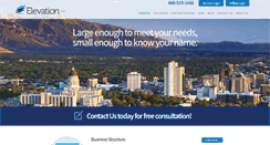 Desktop Screenshot of elevationtax.com